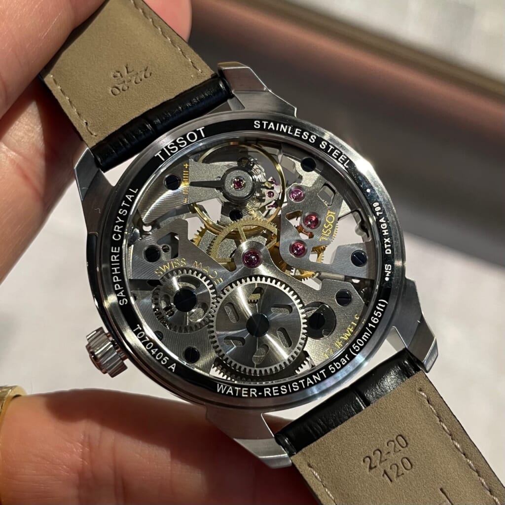 大特価在庫】 TISSOT - TISSOT ティソ 「Tコンプリカシオン スケレッテ ...