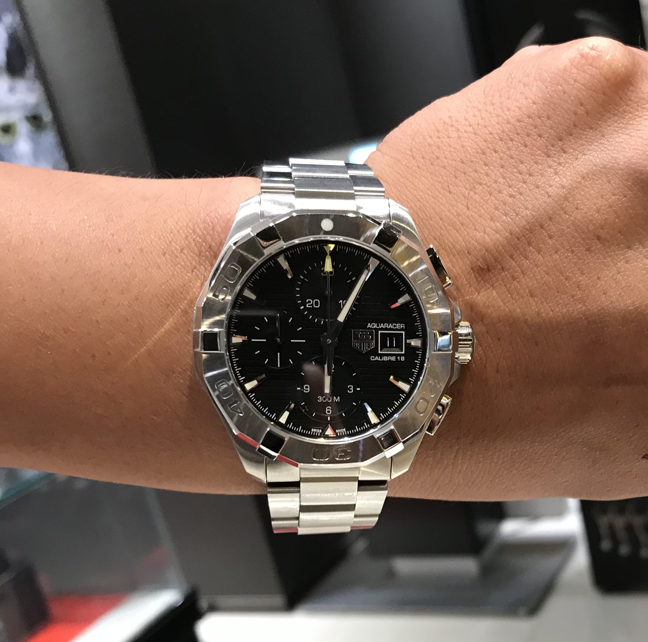 TAG heuer アクアレーサー クロノグラフ-