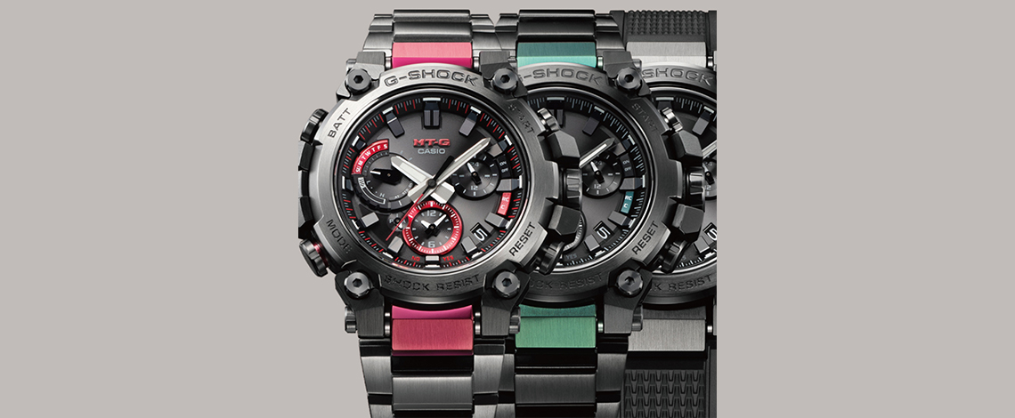 G-SHOCK（Gショック）G-STEEL シリーズ - GST-B400FP-1A2JR | ブランド腕時計の正規販売店 A.M.I