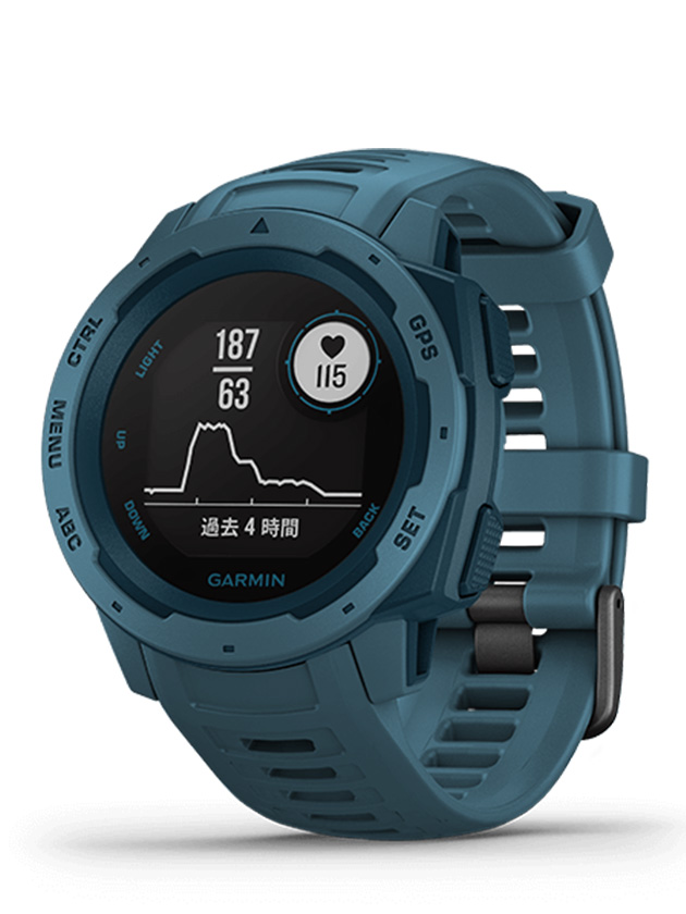 GARMIN（ガーミン）Instinct シリーズ - Instinct Lakeside Blue 
