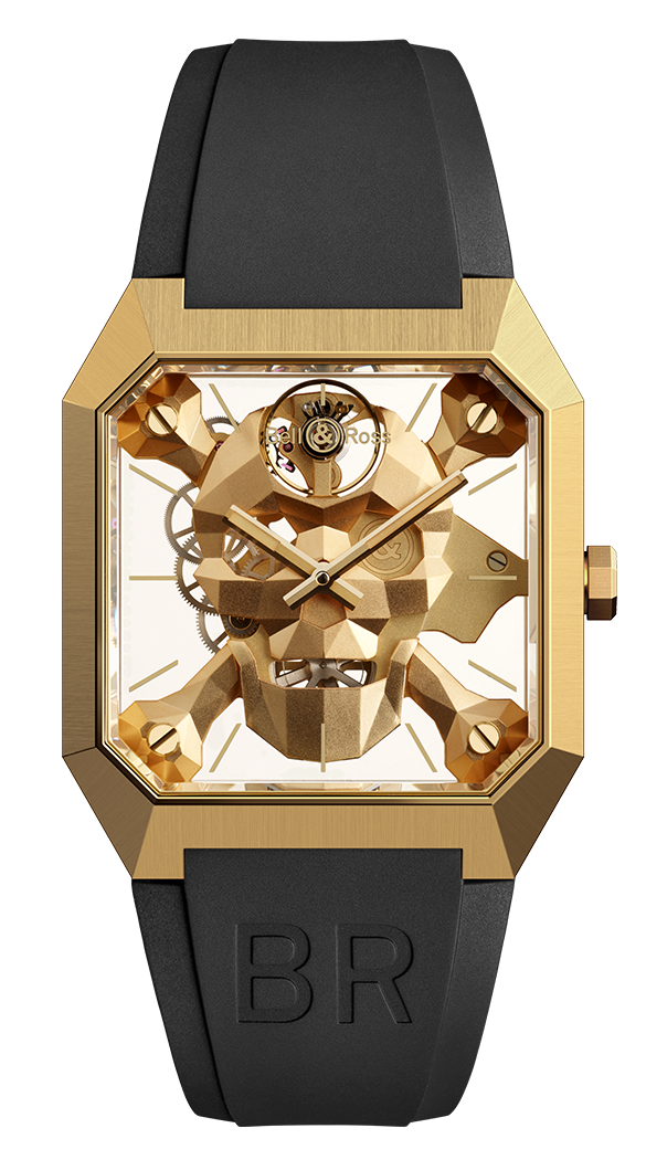 BR 01 CYBER SKULL BRONZE