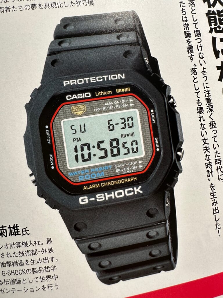 G-SHOCKを選ぶならコレ！初代モデルから継承されるデザインが多くの