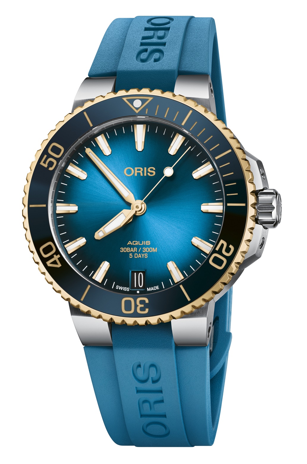 AQUIS DATE キャリバー400　BI-COLOUR