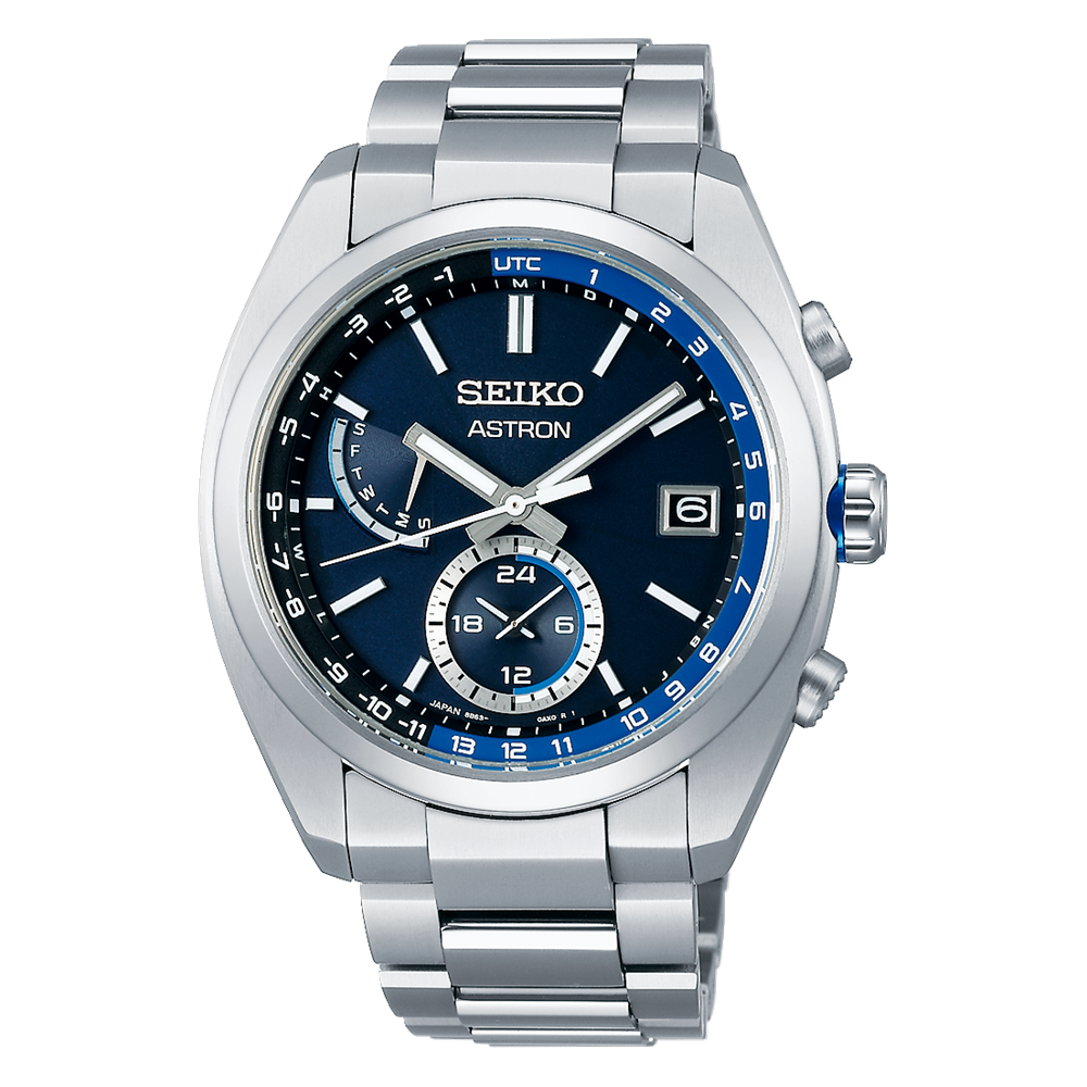 ASTRON ORIGIN ソーラー電波時計 ワールドタイム