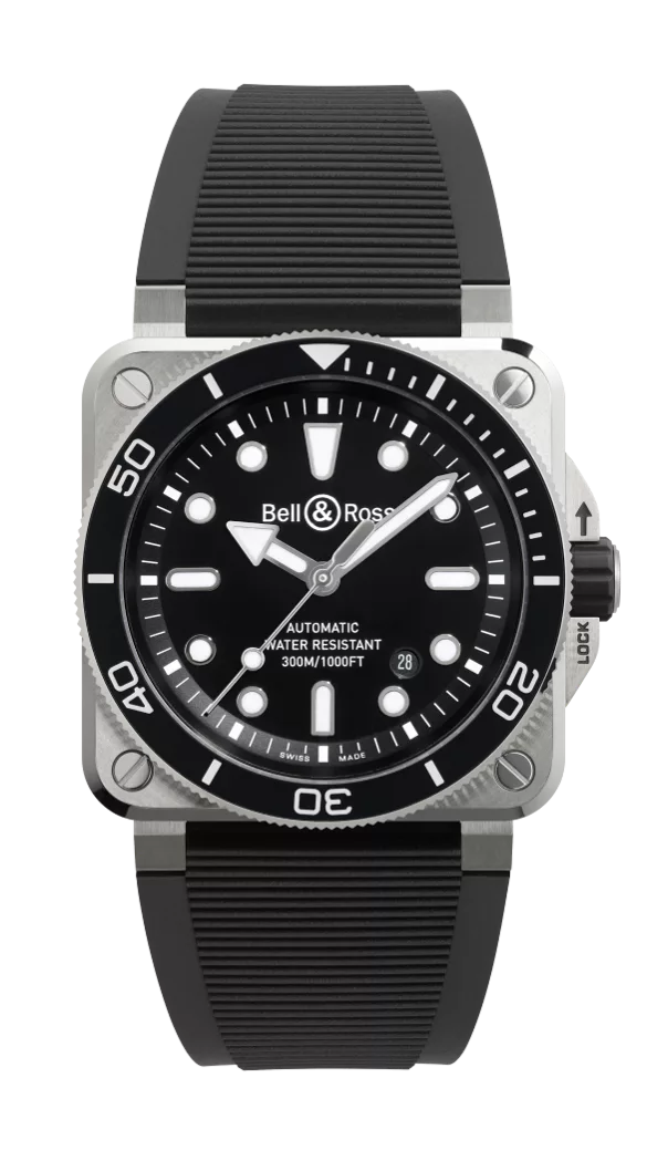 BR 03 DIVER BLUE STEEL