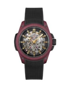 ノルケイン WILD ONE SKELETON 42MM BURGUNDY LIMITED EDITIONの画像