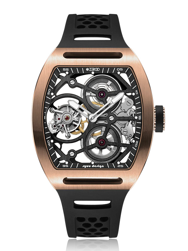 【1000本限定】ZEROO T4-01 THE ARCHER　FULL SKELETON TOURBILLON