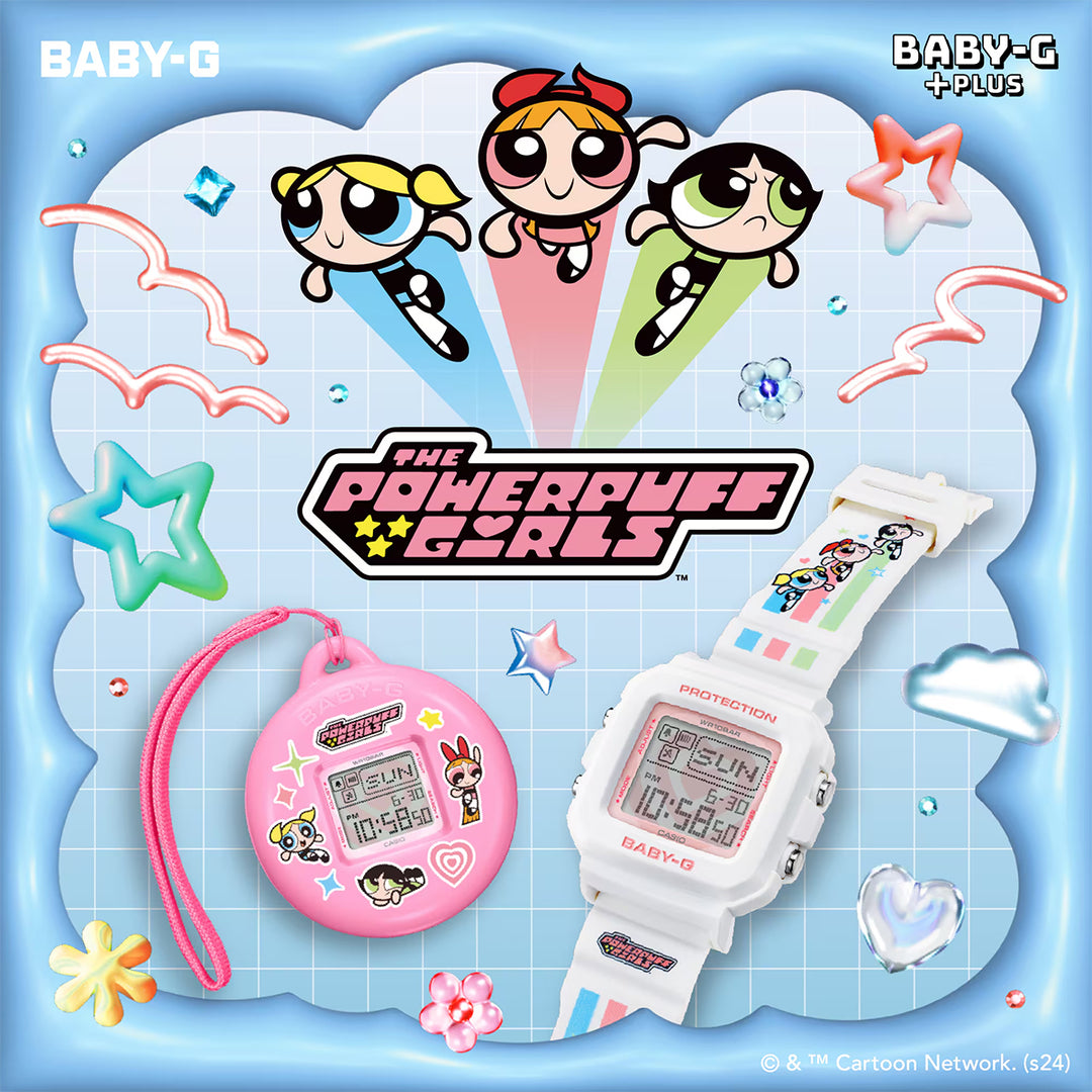 BABY-G＋PLUS THE POWERPUFF GIRLS コラボレーションモデル