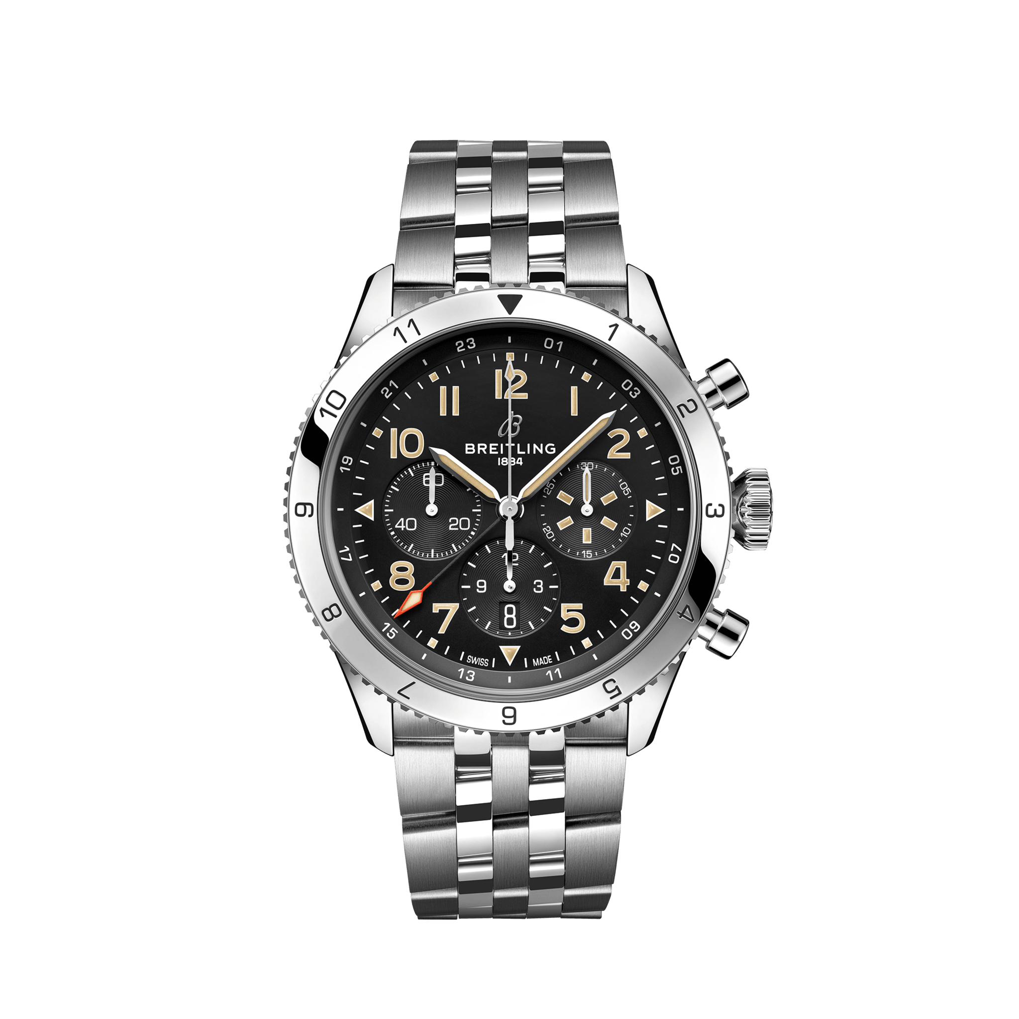 スーパー アヴィ B04 クロノグラフ GMT 46 P-51 マスタング
