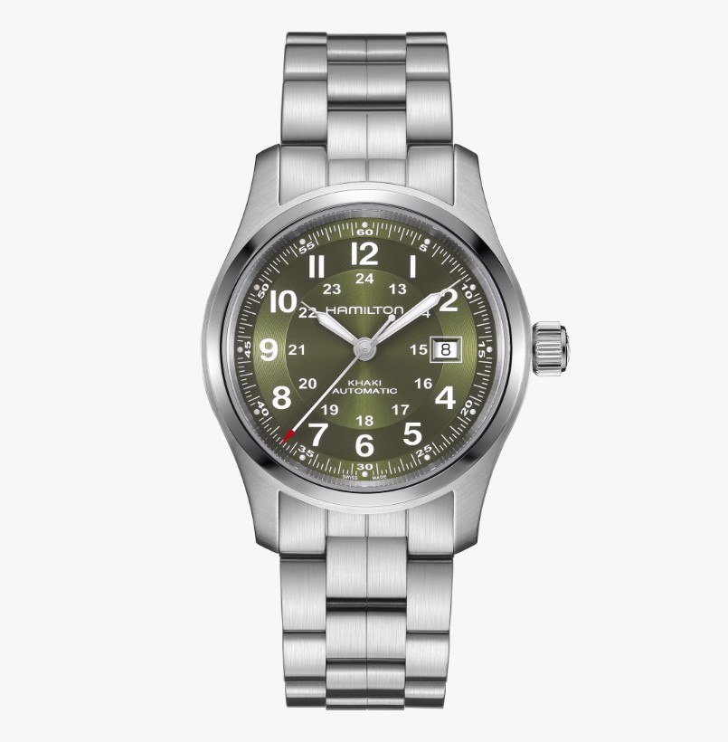カーキ フィールド オート 42mm