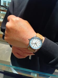 Ｈ様に、ブライトリングトップタイム B31 38mm をご試着頂きました！の画像