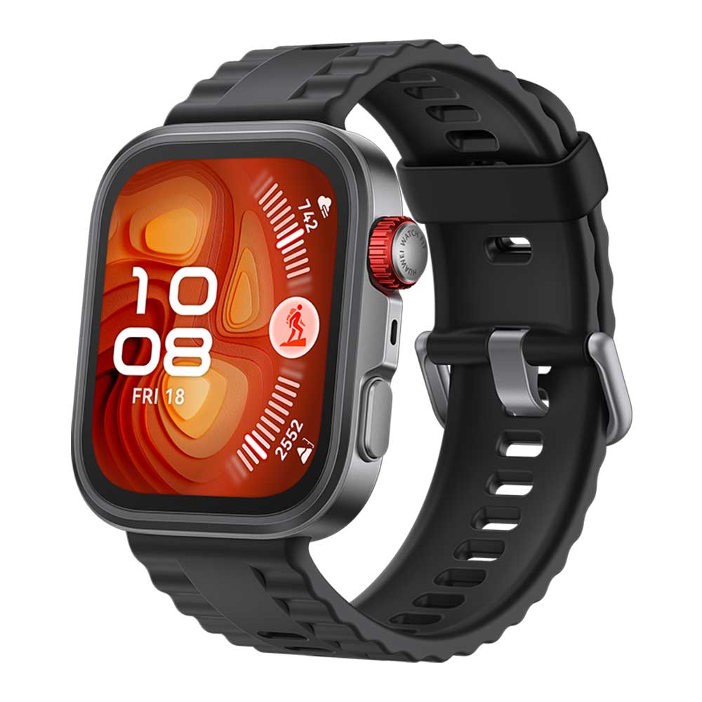 HUAWEI WATCH FIT 4 Pro ブラック フルオロエラストマーベルト