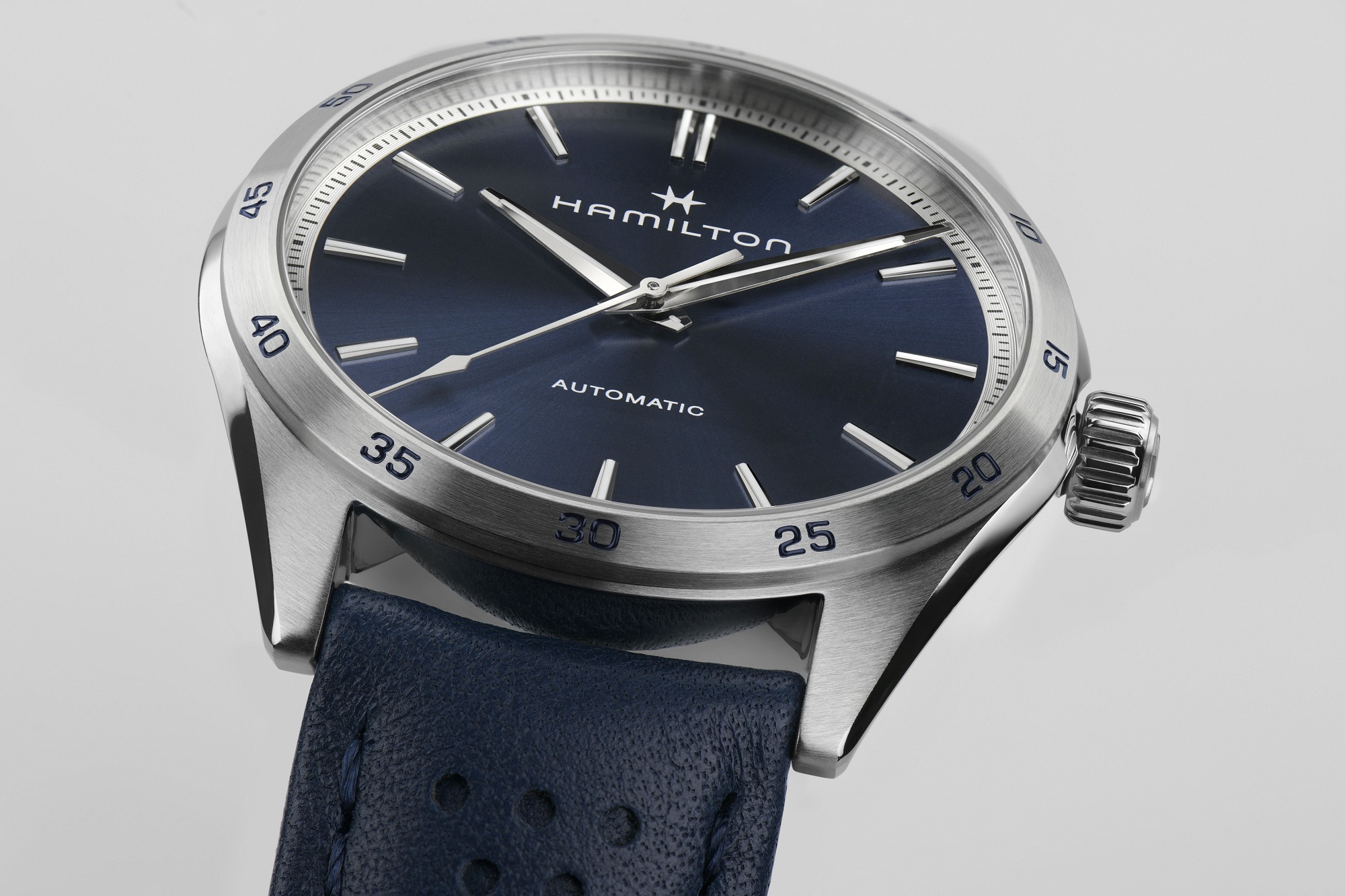 Hamilton Jazzmaster ハミルトン ジャズマスター ジャンク ジャズマスター Performer auto 34mm - ダイヤルカラー:ブルー