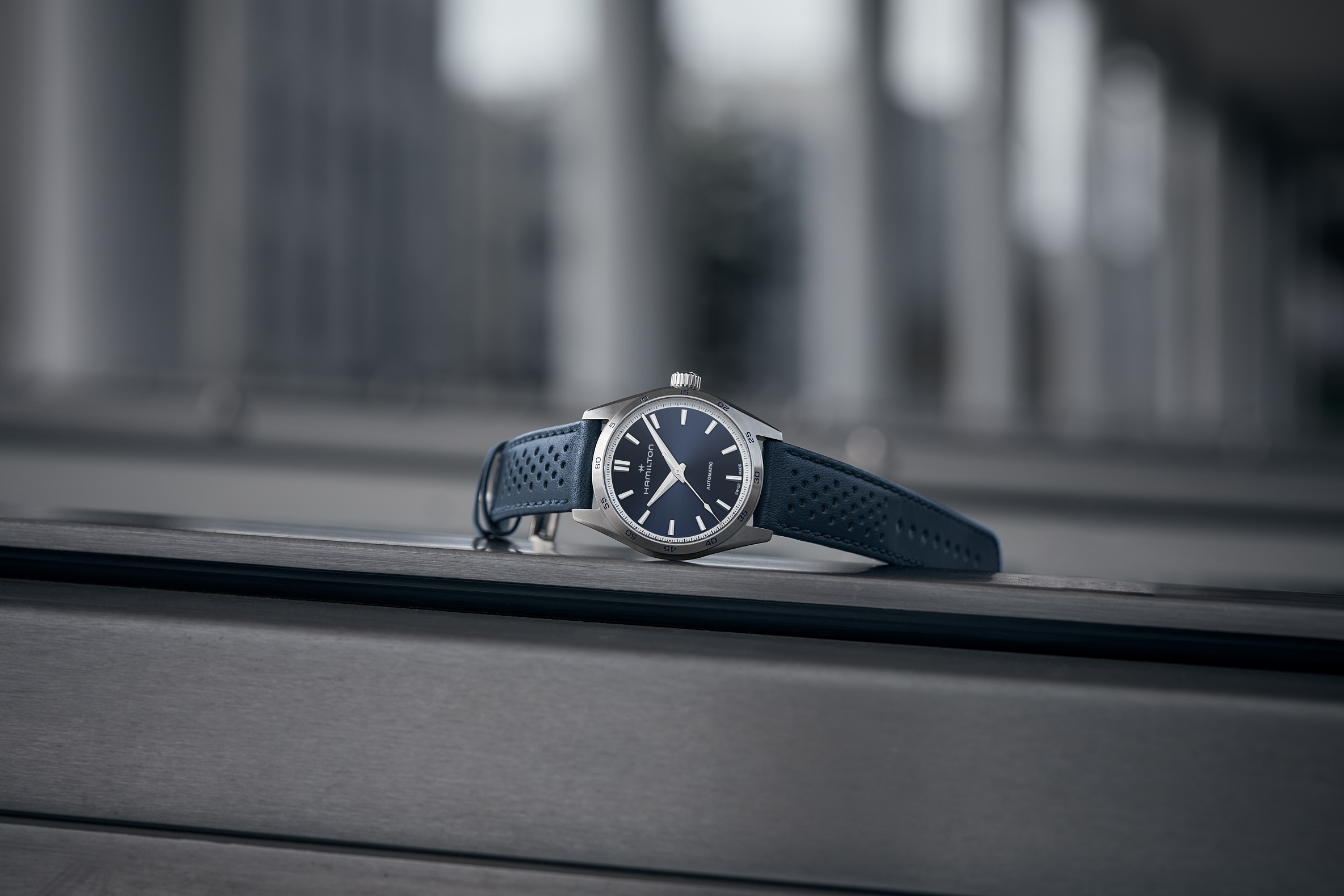 Hamilton Jazzmaster ハミルトン ジャズマスター ジャンク ジャズマスター Performer auto 38mm - ダイヤルカラー:ブルー