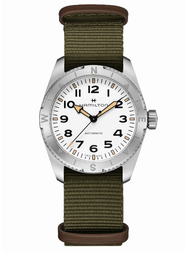 Hamilton カーキフィールド オフィサー 自動巻き ハミルトン 44mm ハミルトン・カーキ・オフィサー・オート44mm(カーフベルト