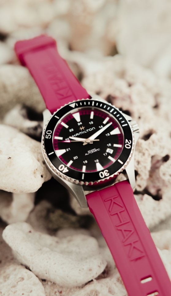 ハミルトン　カーキ　スキューバ　オートマチック ハミルトン「カーキ ネイビー スキューバ GMT オート」を実機
