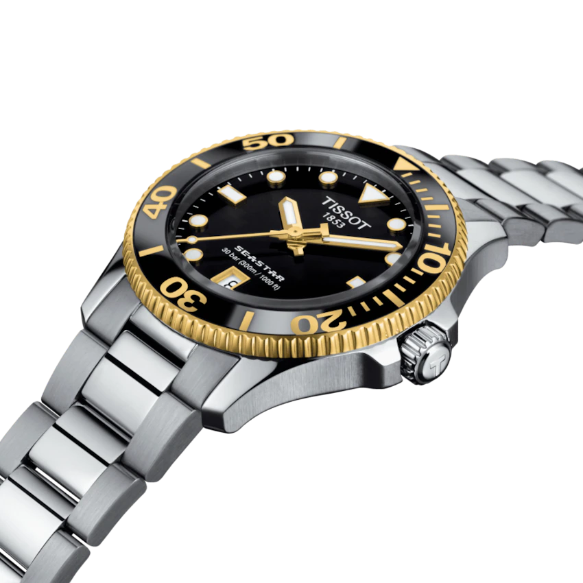 美品 TISSOT シースター1000 36mm 腕時計 2022年 ティソ新作 ティソ シースター 1000 クォーツ 36mm