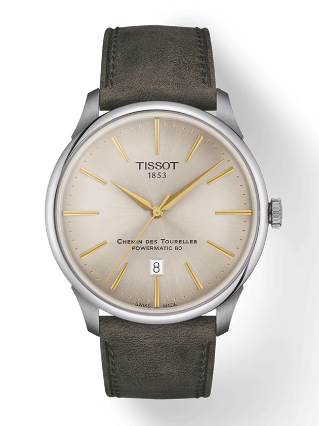 ティソ TISSOT シュマン デ トゥレル パワーマティック80 39MM TISSOT(ティソ)シュマン・デ・トゥレル シリーズ - シュマン