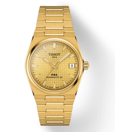 U*D様 TISSOT PRX パワーマティック80 35MM ティソの人気コレクション “PRX”に「ティソ PRX 35mm パワー