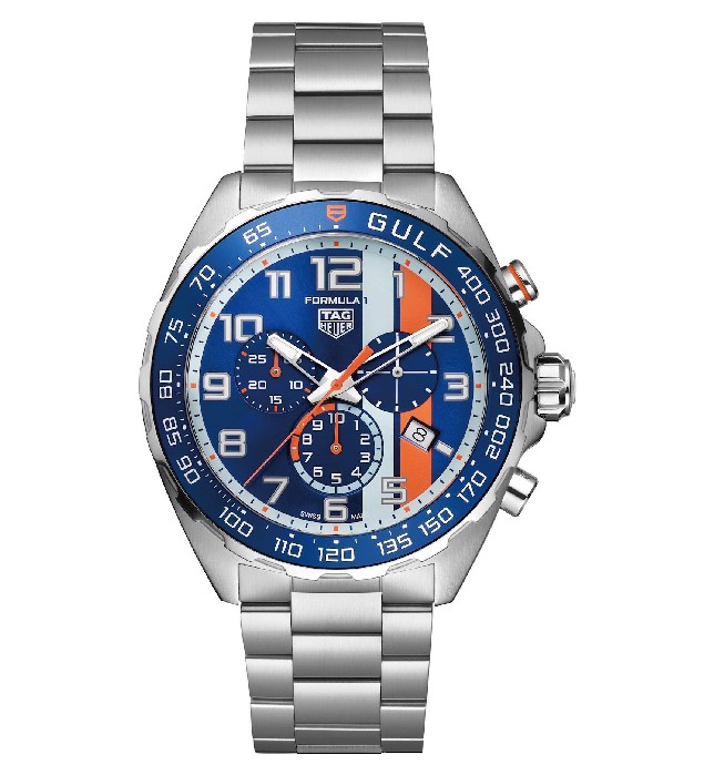 フォーミュラ1 クロノグラフ ガルフ スペシャルエディション