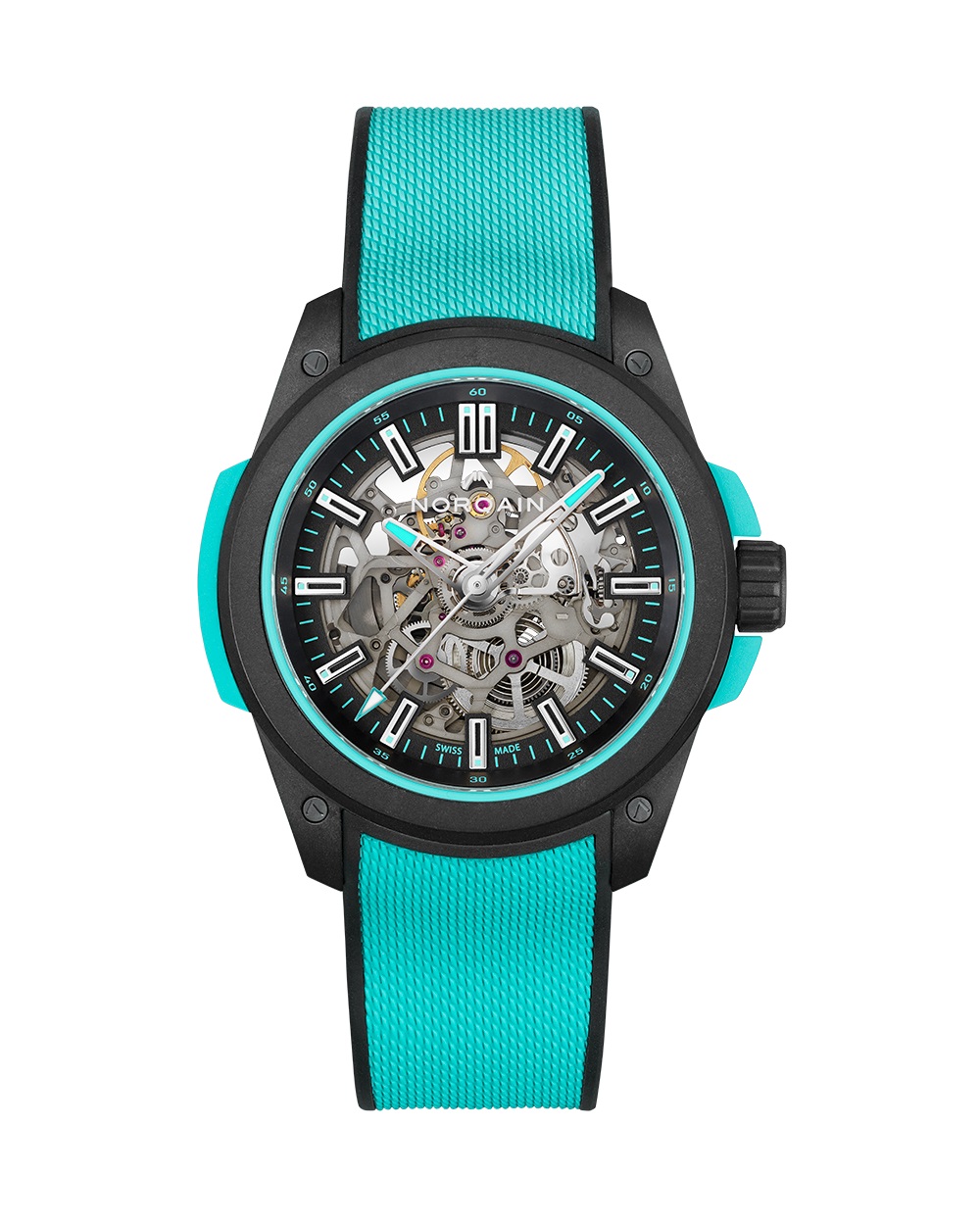 WILD ONE SKELETON 42MM TURQUOISE