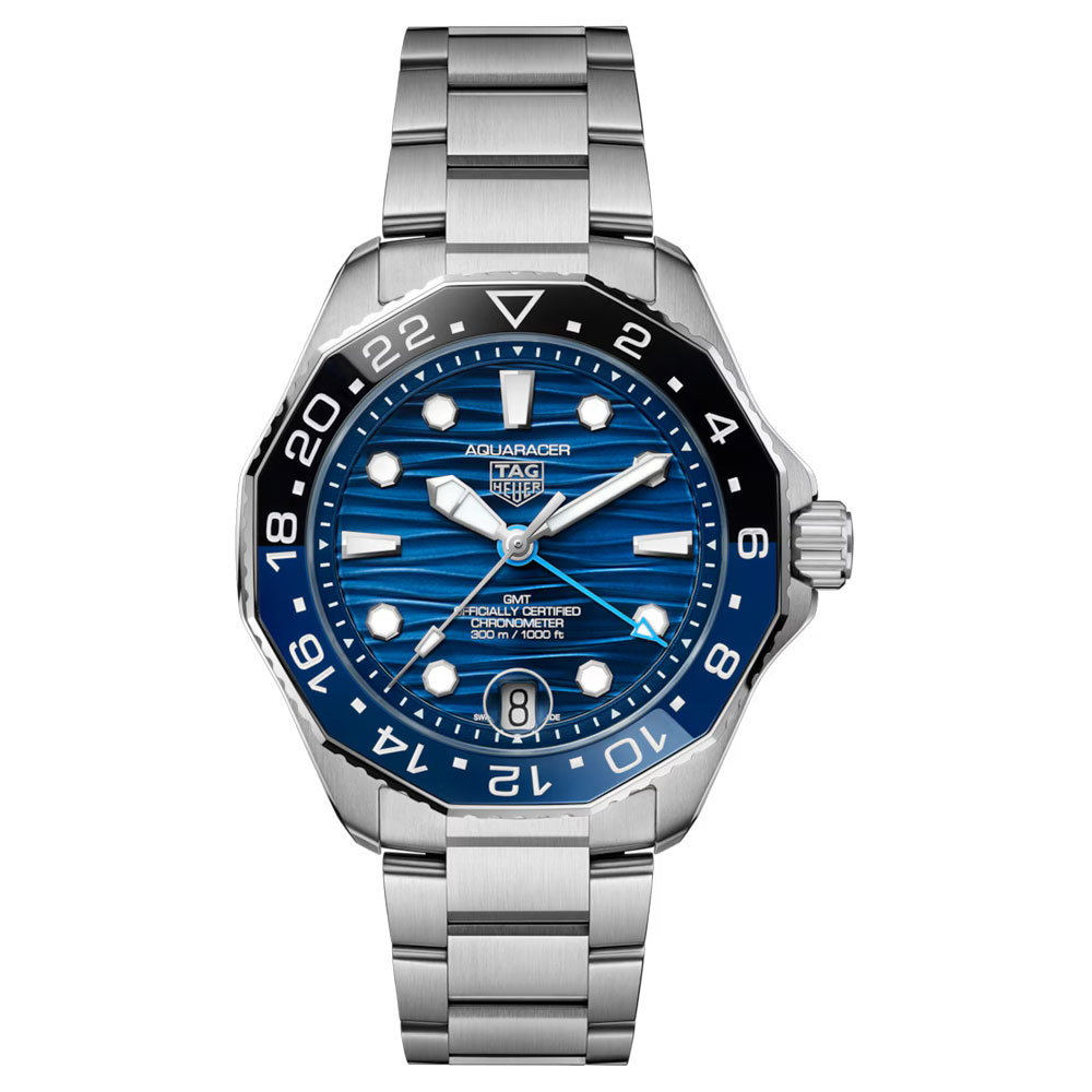 【希少極美品】TAG HEUER アクアレーサープロフェッショナル300 GMT タグ・ホイヤーが新作『アクアレーサー プロフェッショナル300』デイト