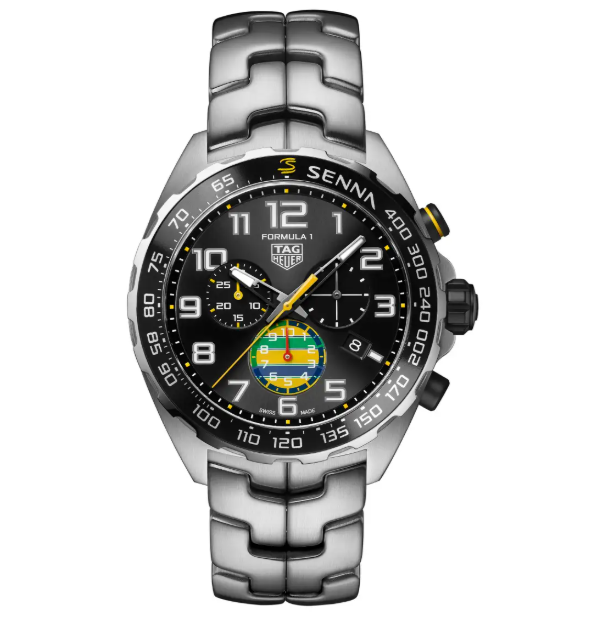 【世界限定3,000本】タグ・ホイヤー フォーミュラ1 クロノグラフ アイルトン・セナ