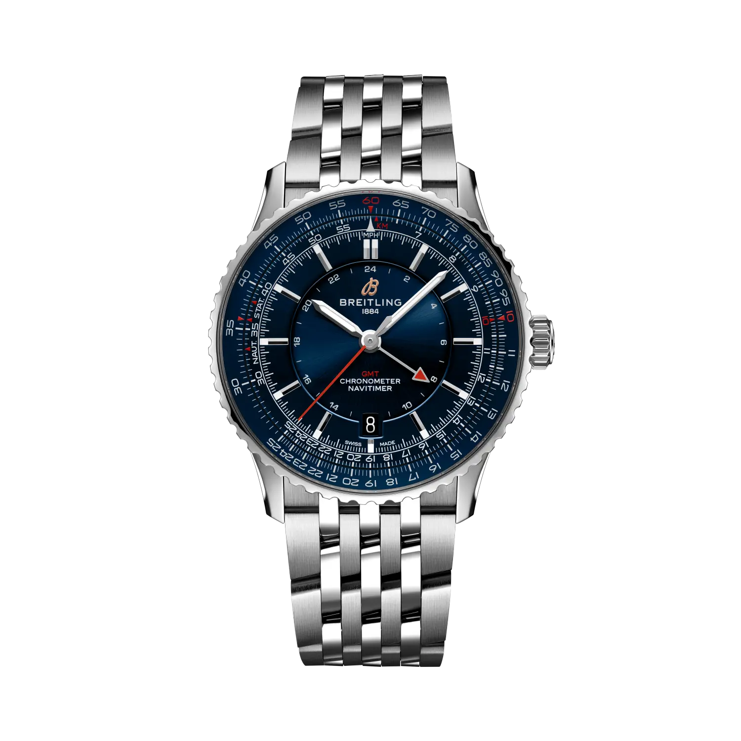 ナビタイマー オートマチックGMT 41 侍ジャパン リミテッド