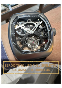 ZEROO T9-01 UFO FULL SKELETON AUTOMATIC TOURBILLONの画像