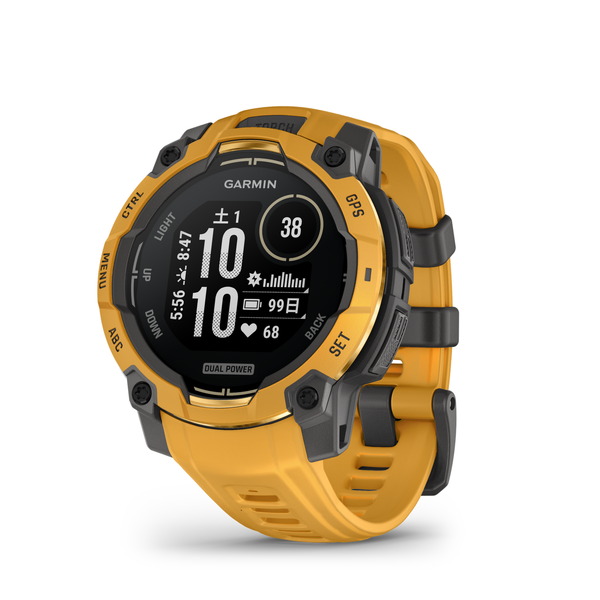 【数量限定】Instinct 3 Dual Power 45mm Sunburst