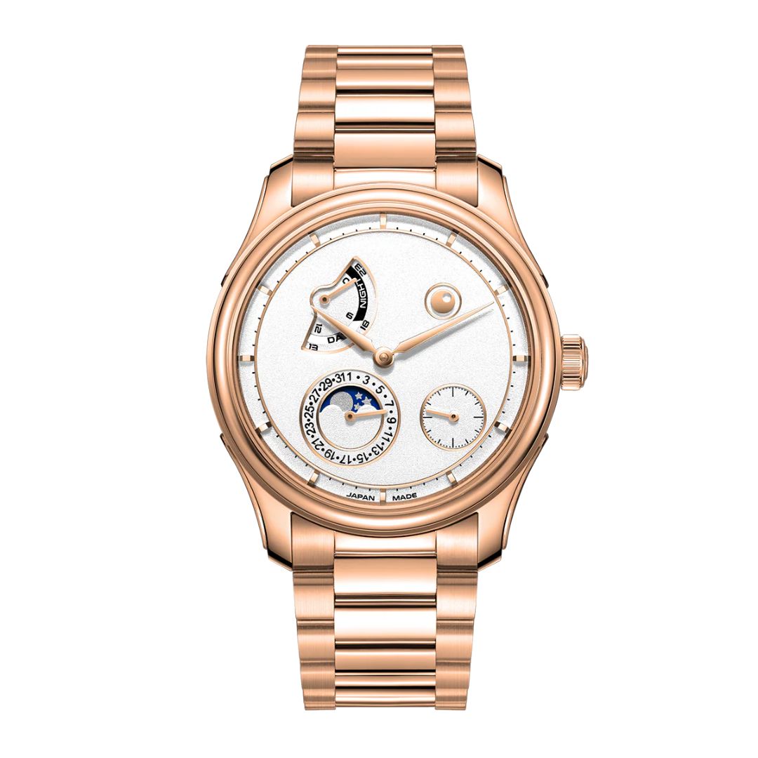 【世界限定300本】ZEROO C5 KEIGO Classic Automatic Moon Phase Limited Edition 300pcs