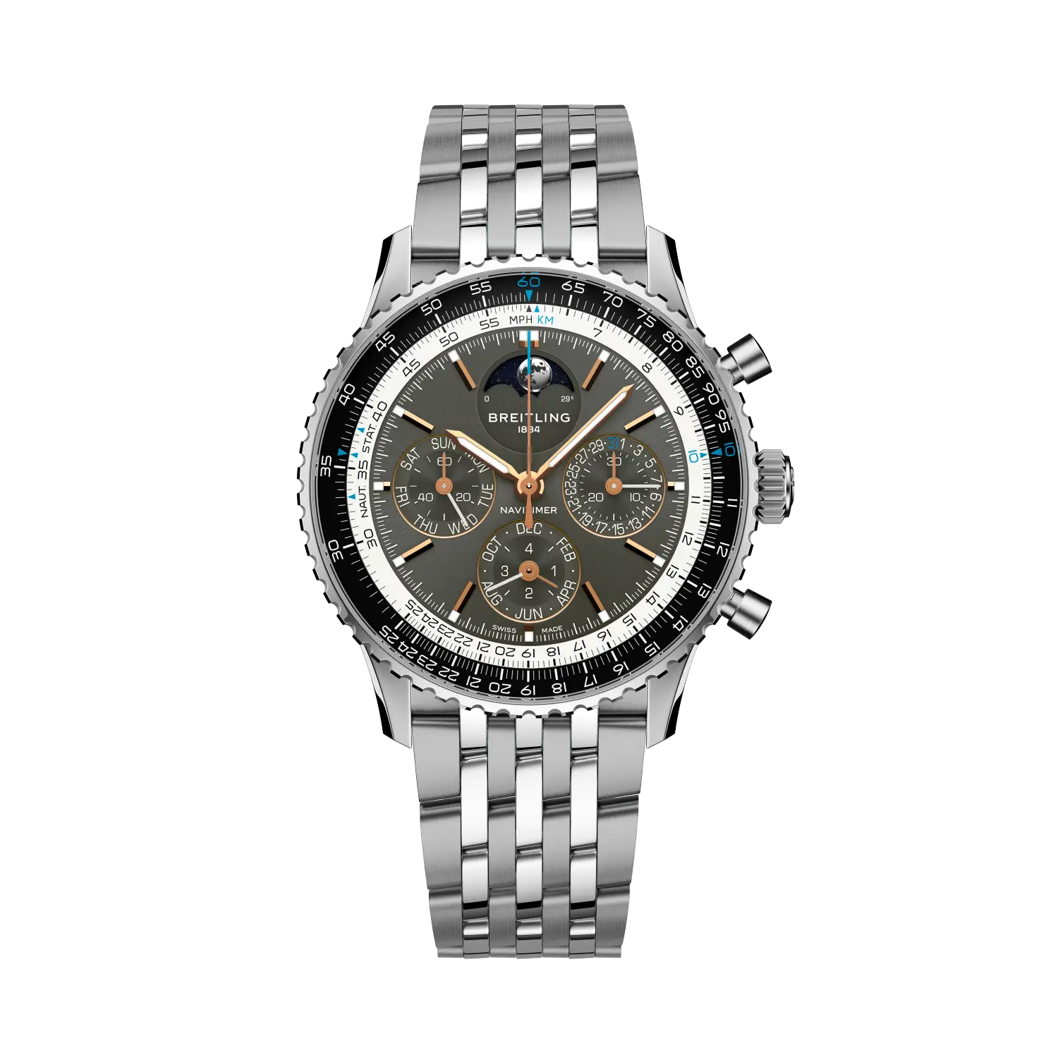 ナビタイマー B19 クロノグラフ 43 パーペチュアルカレンダー