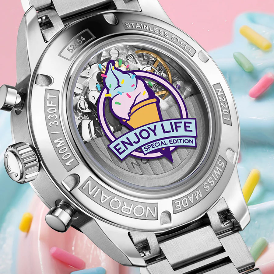 HUDDLESTON 6インチトーナメントモデル(ノーシンカーモデル)新品未使用 Freedom 60 Chrono 40mm Enjoy Life 