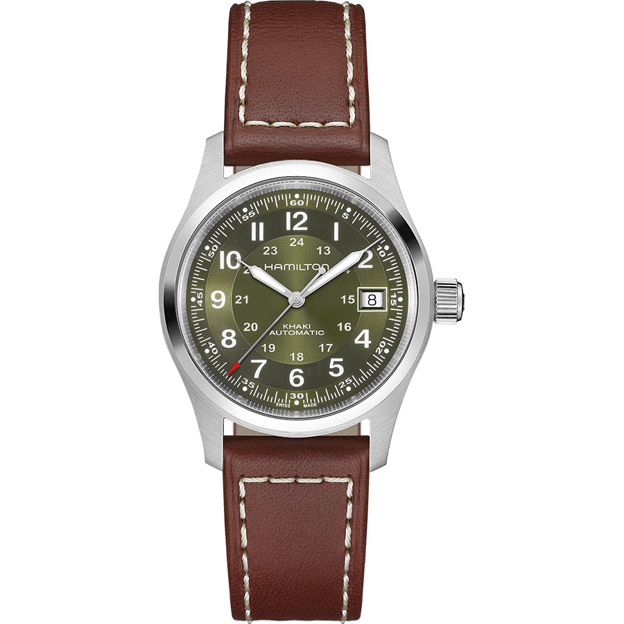 カーキ フィールド オート 38mm