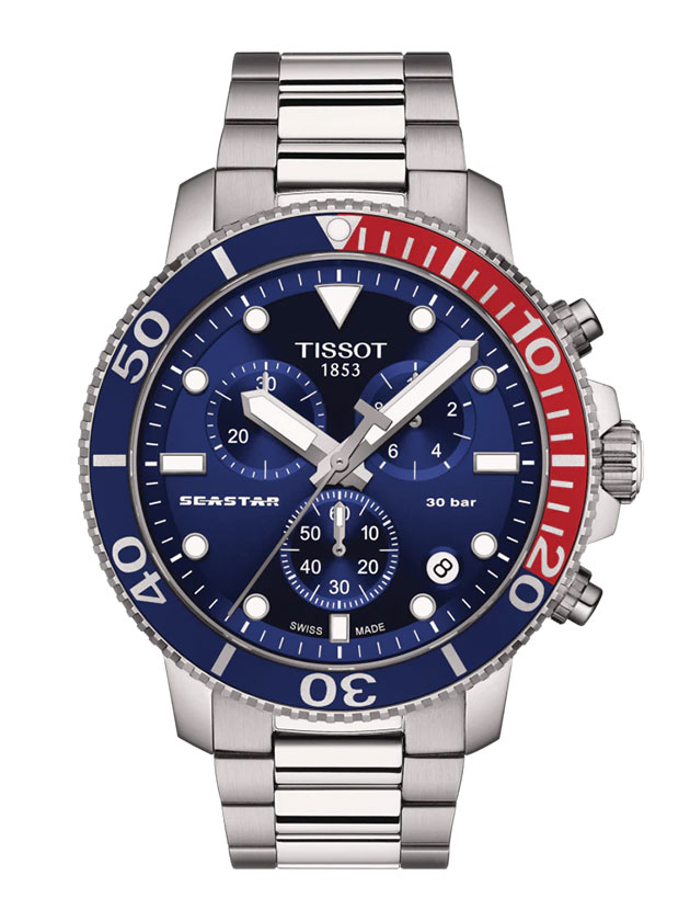 TISSOT（ティソ）シースター シリーズ - シースター1000 クロノグラフ