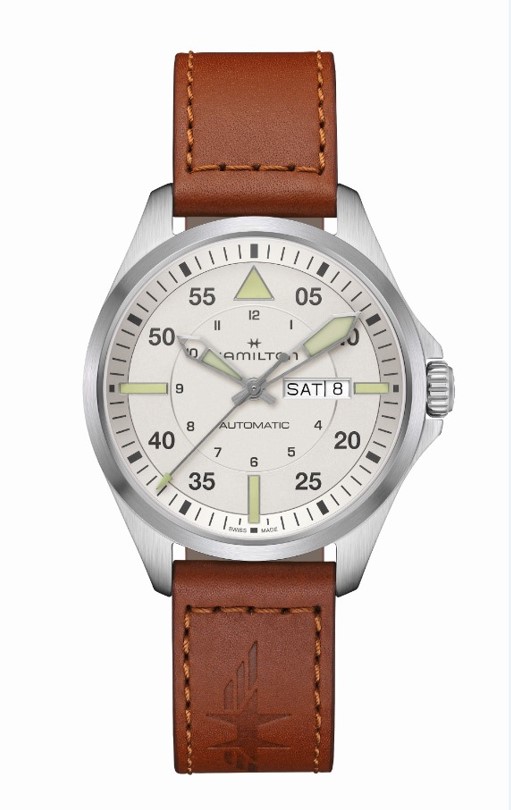 カーキ パイロット デイデイト オート 42mm