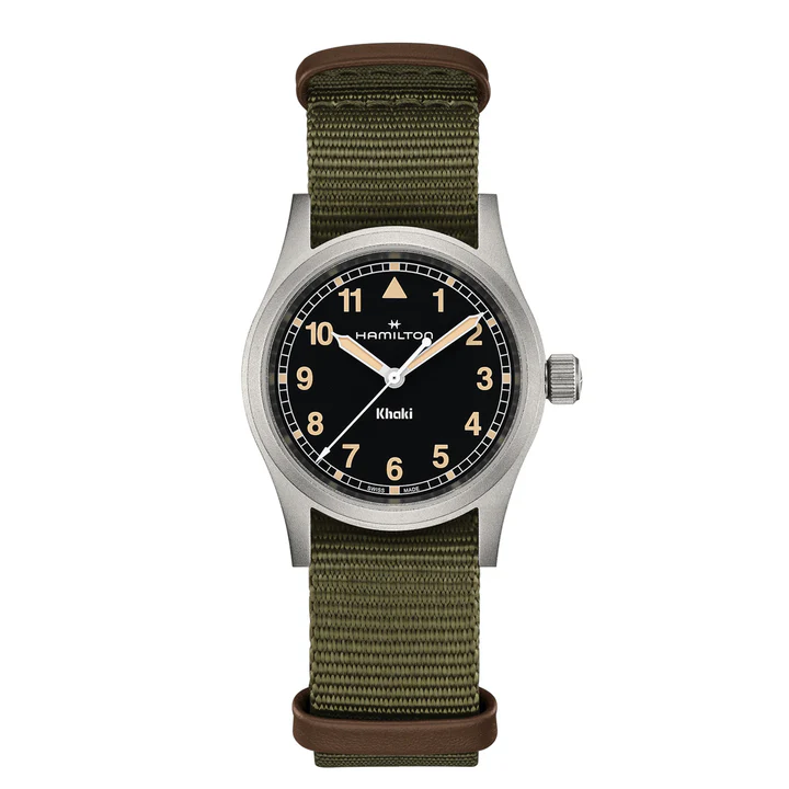 HAMILTON カーキ最新33mm 時計 新品時付属品全て&CWCストラップ HAMILTON（ハミルトン）カーキ フィールド シリーズ - カーキ