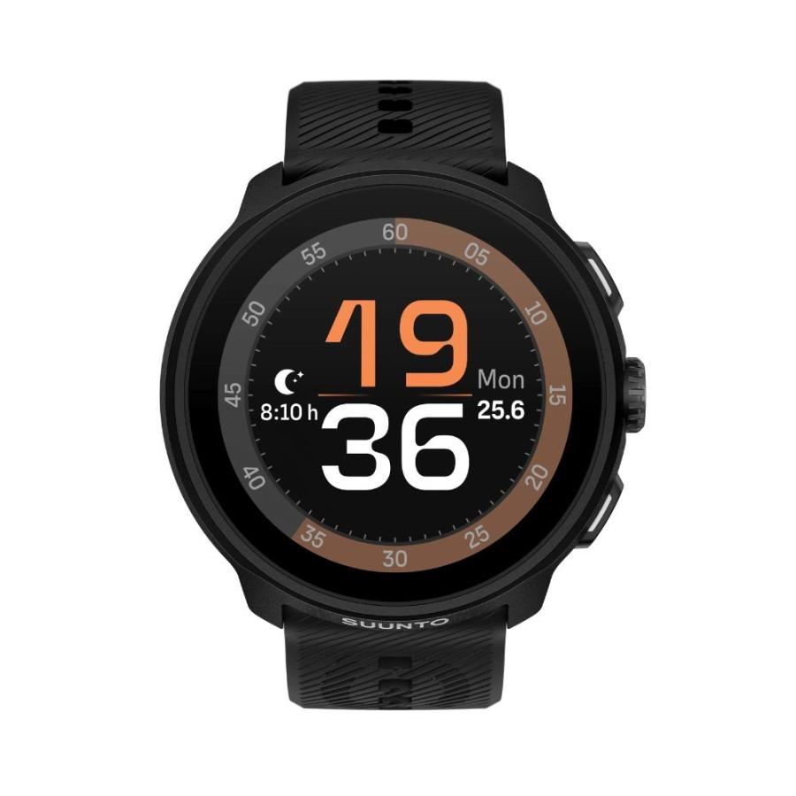 Run All Black with Silicone Strap