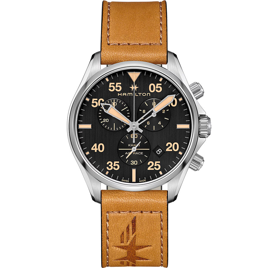 Khaki Pilot Chrono Quartz