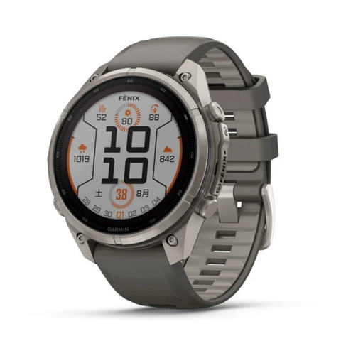 fēnix 9 Pro – Dual Power 47mm Pebble Gray