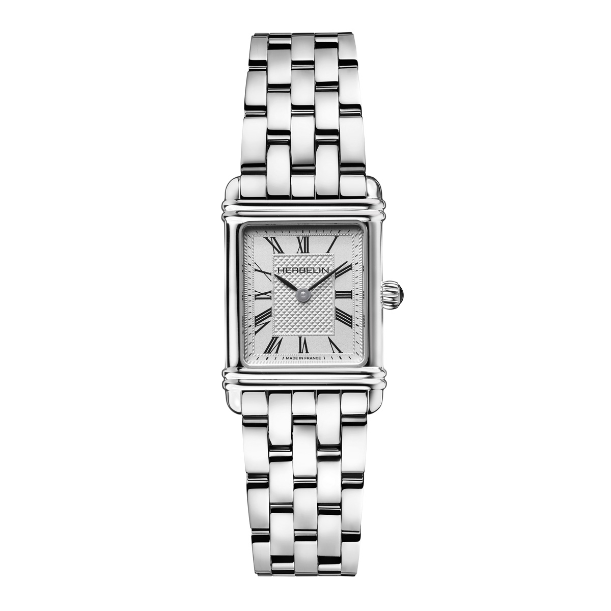 ARTDECO アールデコ クオーツ レディース メタルベルト スクエア シルバー ローマ数字