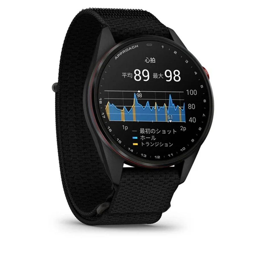GARMIN（ガーミン）Approach シリーズ - Approach S72 47mm Black